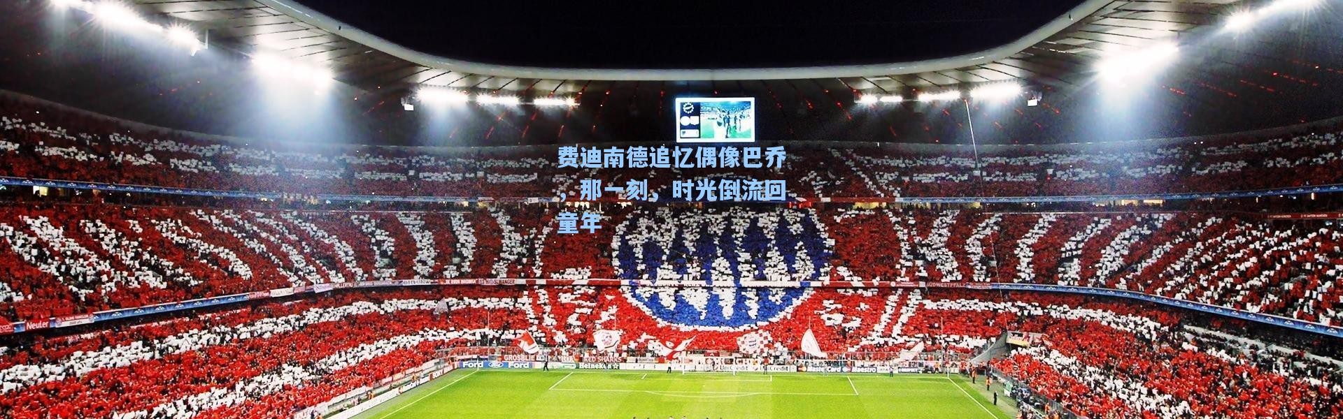 费迪南德追忆偶像巴乔，那一刻，时光倒流回童年